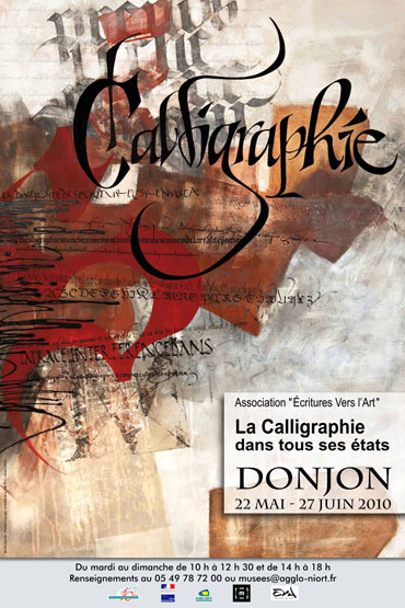Affiche de l'exposition Calligraphie